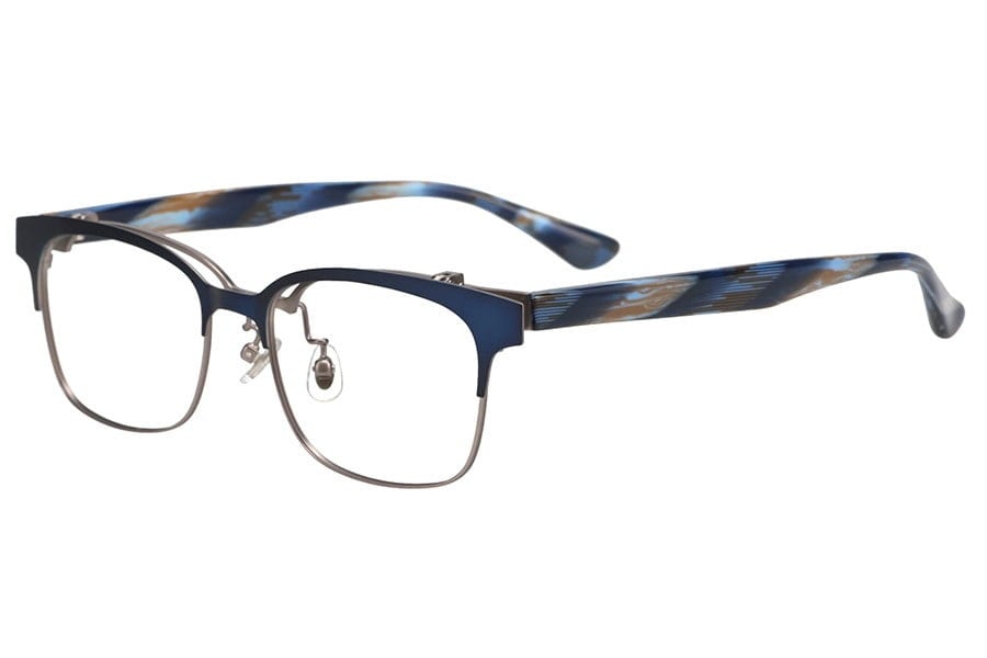 スペシャルプライス]手元も遠くもかけ外し不要のウェリントンフレーム