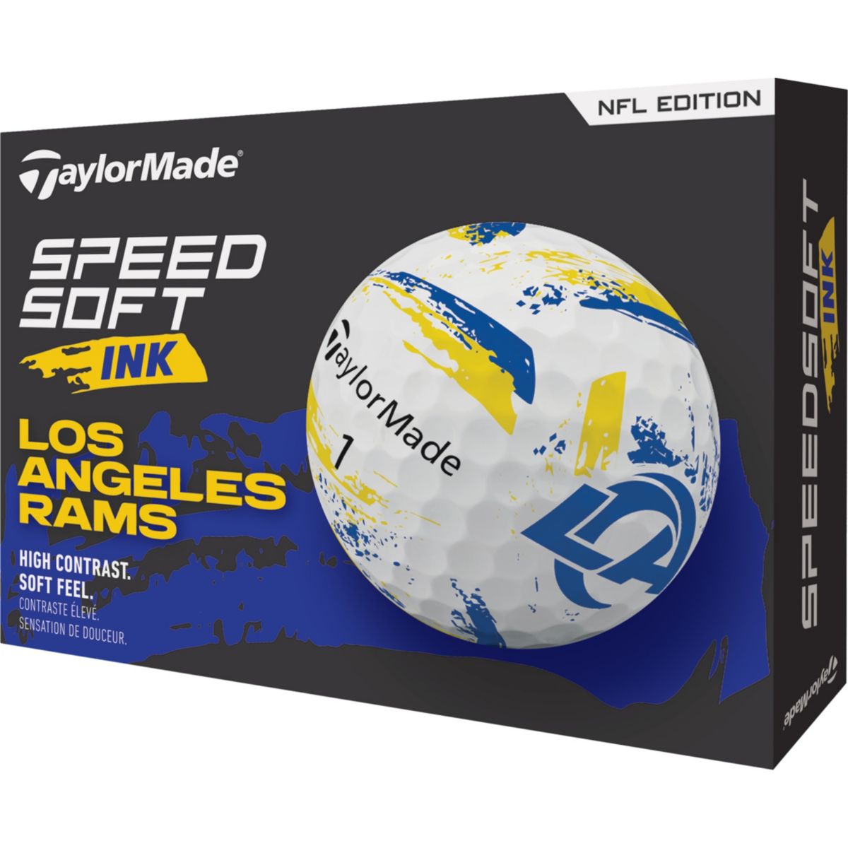 TaylorMade 2025 SpeedSoft Ink Baltimore Ravens Golf Balls | Dick's