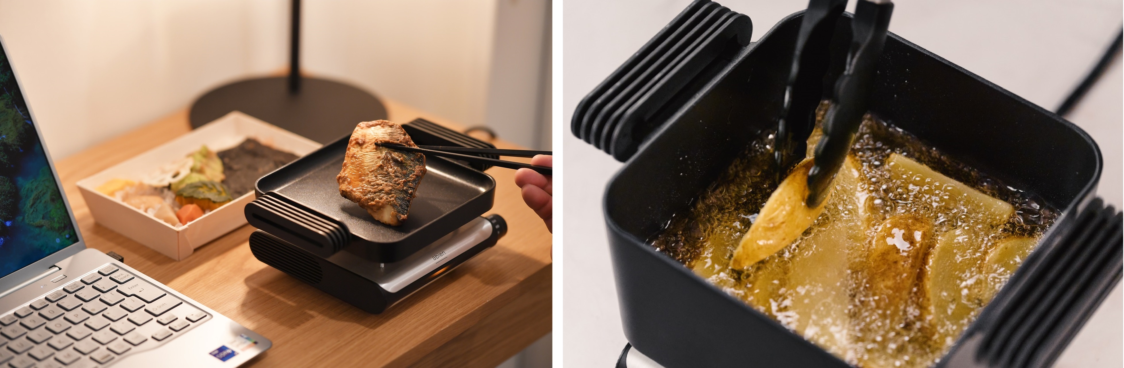 10秒で焼き肉を始められる！進化した「abien MAGIC GRILL mini」は2WAY