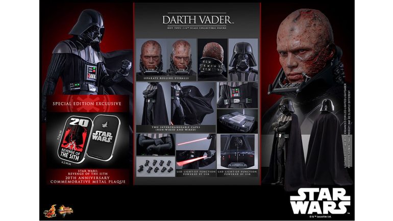 ホットトイズがダース・ベイダー誕生の瞬間をフィギュア化、手術シーン