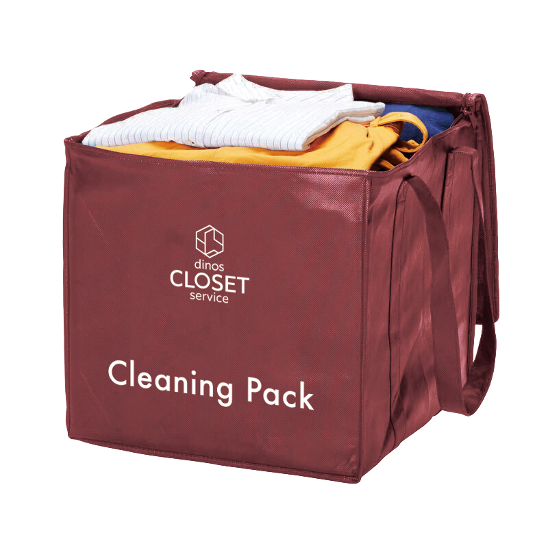 ディノス「クリーニングパック」衣類回収ecoバッグのリユースを開始