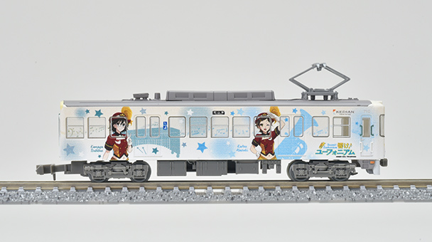 京阪電車大津線700形「響け！ユーフォニアム」ラッピング電車2023 2両