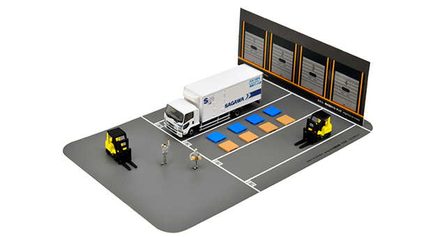 物流現場トラックセットE 佐川急便｜製品をさがす｜ジオコレ