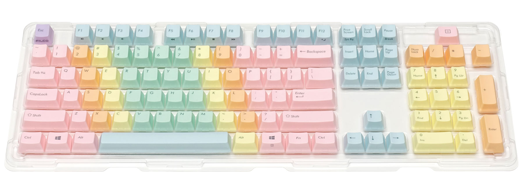 FILCOキーボード工房 | キャンディーカラー塗装 Candy Limeモデル