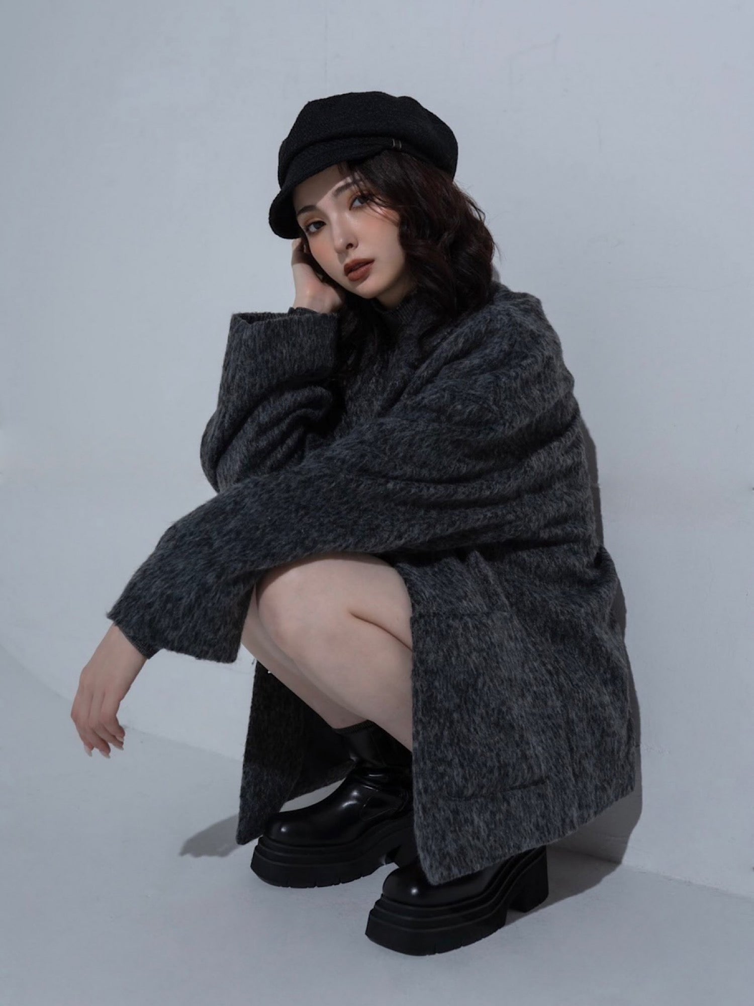 Shaggy loose jacket/coat | DIANTÉ (ディアンテ)公式通販サイト