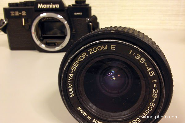 Mamiya ZEのレンズをデジタルカメラで使おう～撮影日記