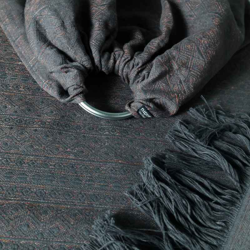 フリンジ付きのスリング 夏快適なリネン混｜ディディモス デケードリネン