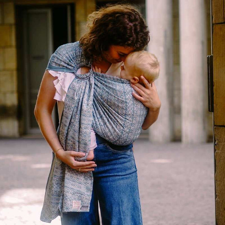 新生児から成長に合わせて使えるスリング｜ディディモス アダ・ペトロール