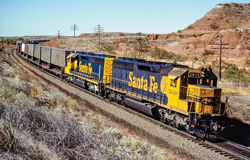 A History of Santa Fe SD45-2s - Diesel Era