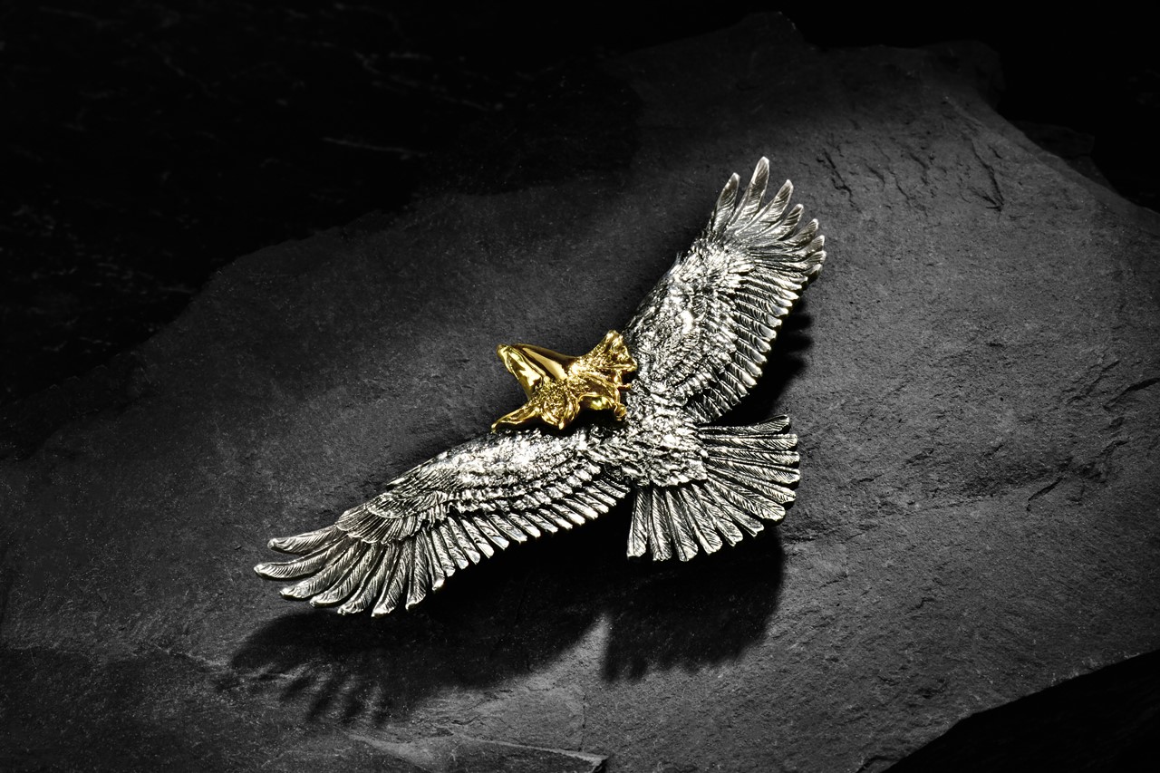 ホリゾンブルー 7cmイーグル ボルダーオパール ホリゾンブルー 7cm