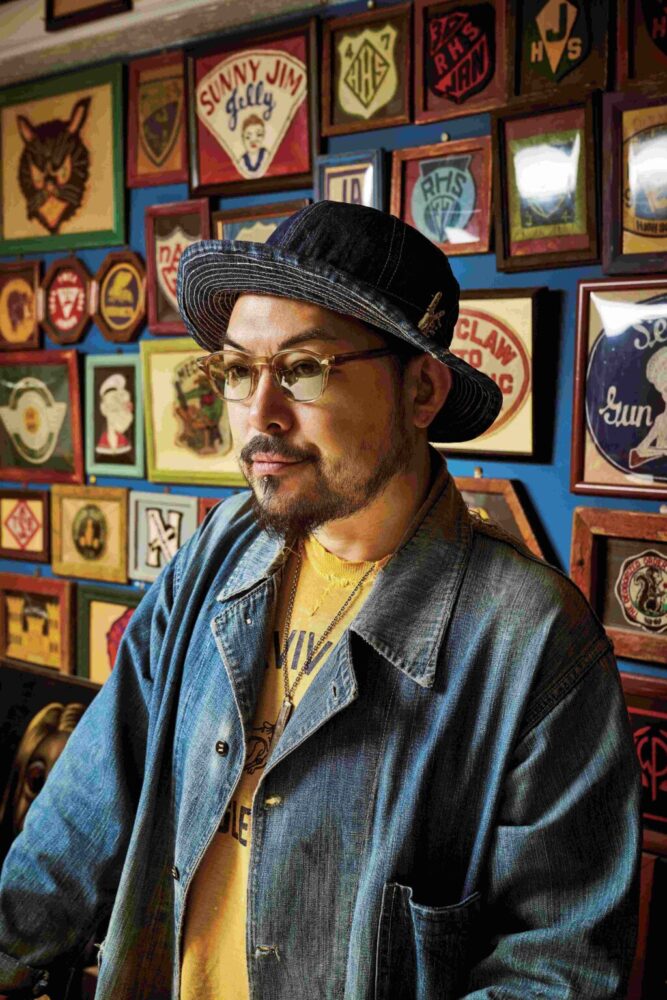 ヴィンテージのフェルトパッチを当時の手法で再現する『NORTH NO NAME