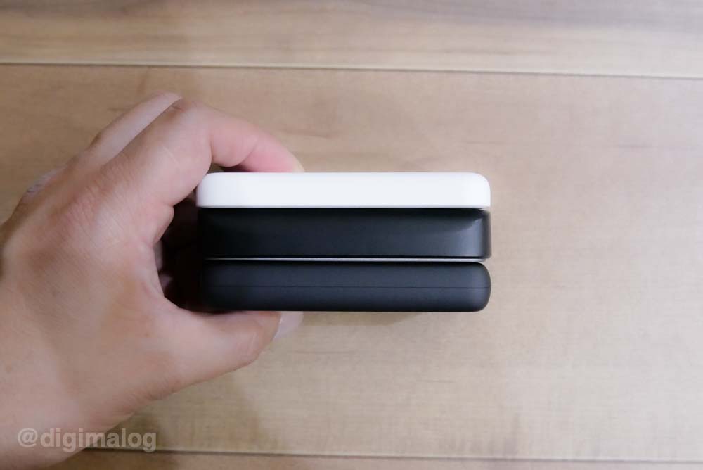 Apple純正MagSafeモバイルバッテリーパックをAnker・HyperJuiceと比較