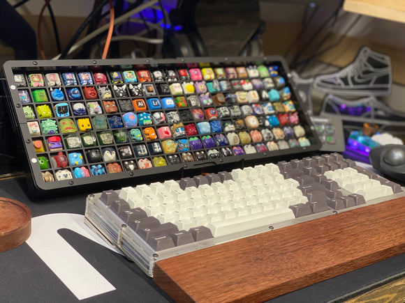 5x5 Acrylic Artisan Keycap Case – Digital Carpentry