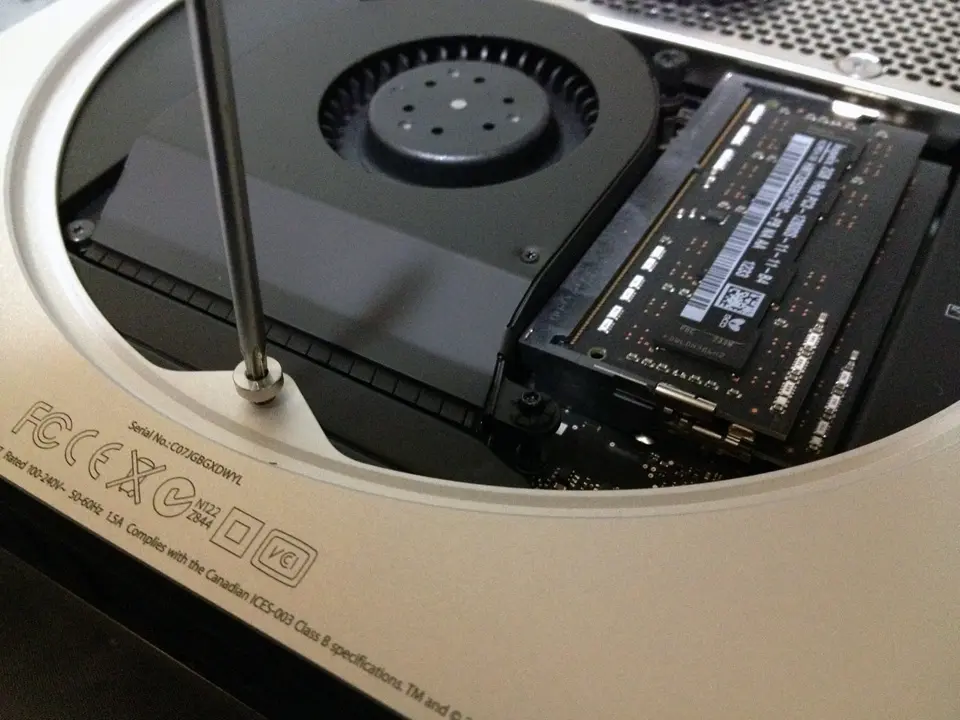 Mac mini Late 2012のメモリとSSDを交換しました | Digitalyze
