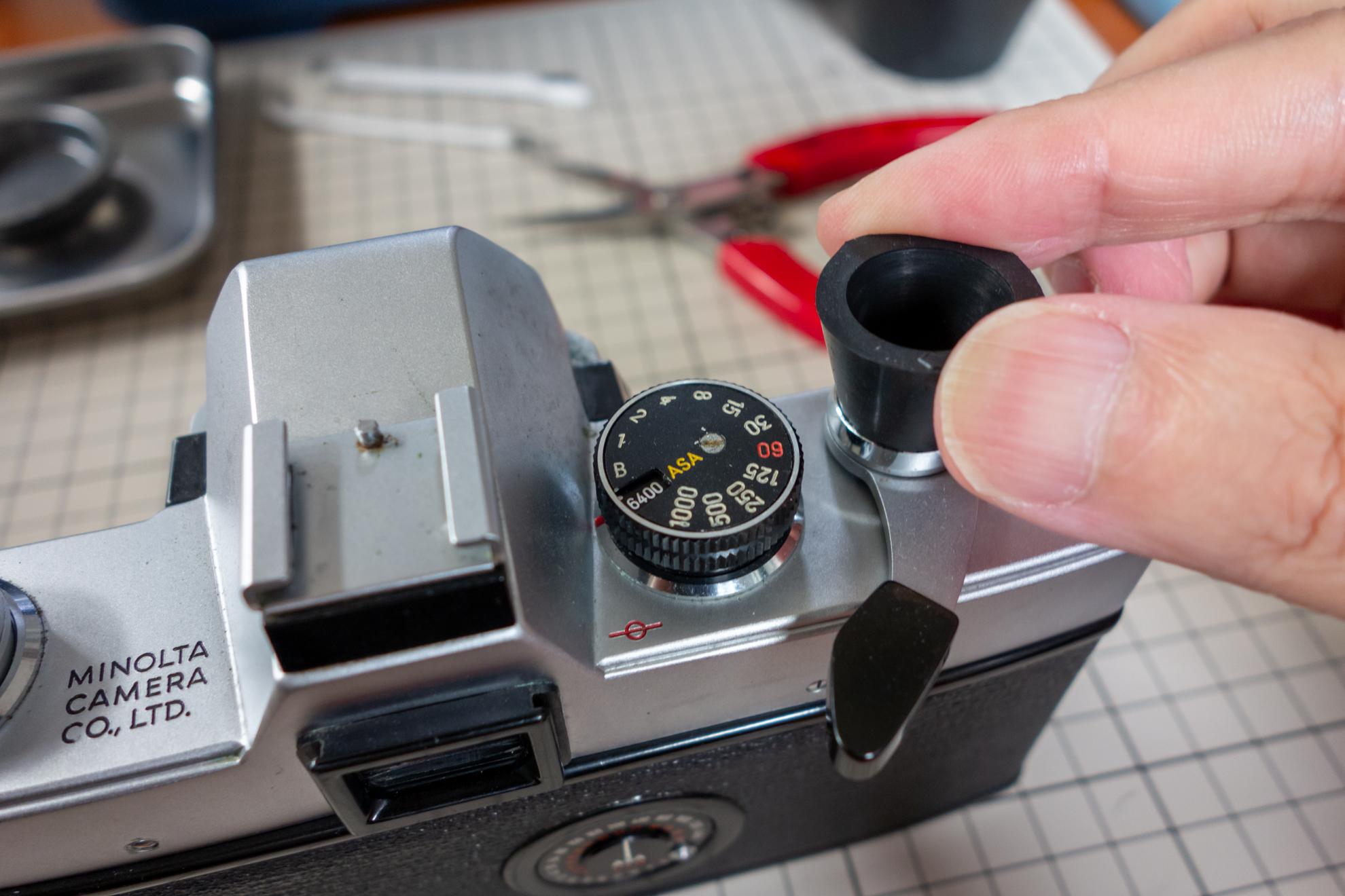 minolta SR-T101 ◇レビュー 修理・メンテナンス編◇ | デジタル試しうち