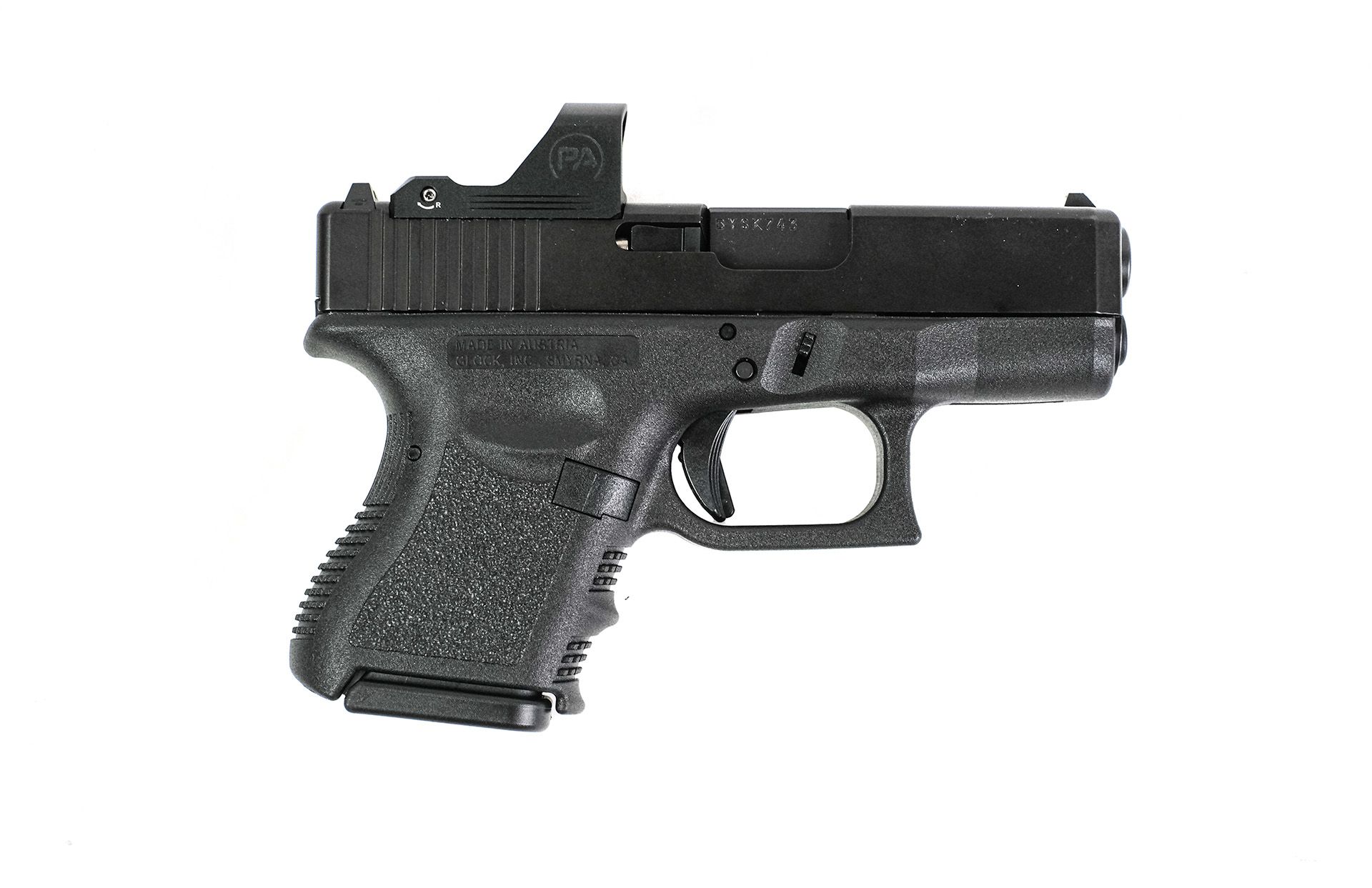 Glock 26 Semi-automatic Striker Fired Sub-Compact 9MM 3.43
