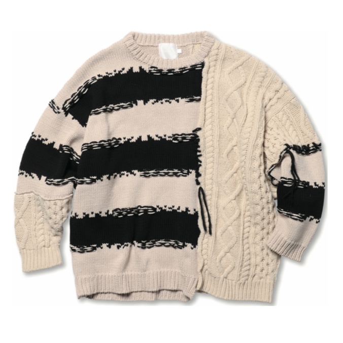 ROTOL (ﾛﾄﾙ) / FRANKEN C/N KNIT – MULTI | disarm | no. ROTOL 通販