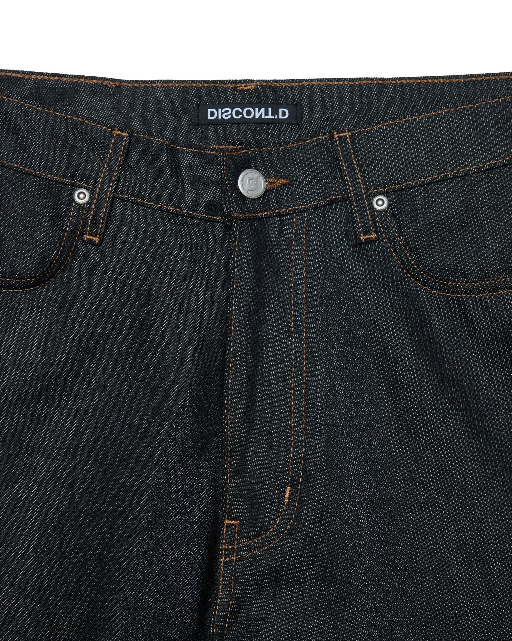 Black Selvedge Baggy Denim – DISCONT'D