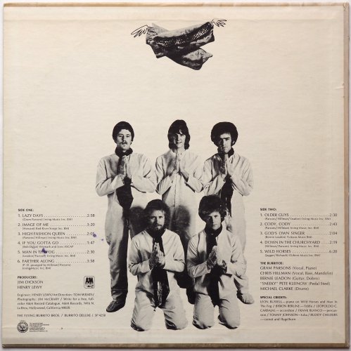 Flying Burrito Brothers / Burrito Deluxe (US Early Press) - DISK
