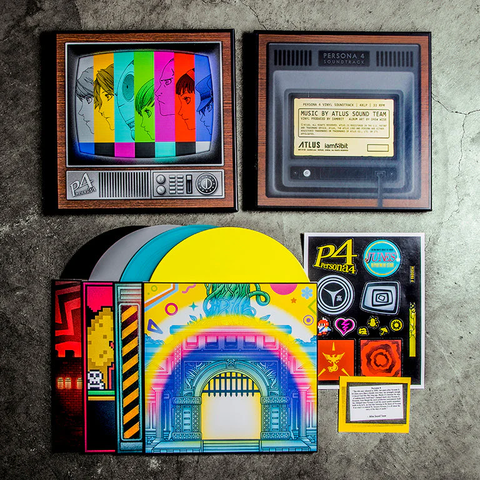 PERSONA 4 VINYL SOUNDTRACK 4XLP/ATLUS SOUND TEAM/アトラス