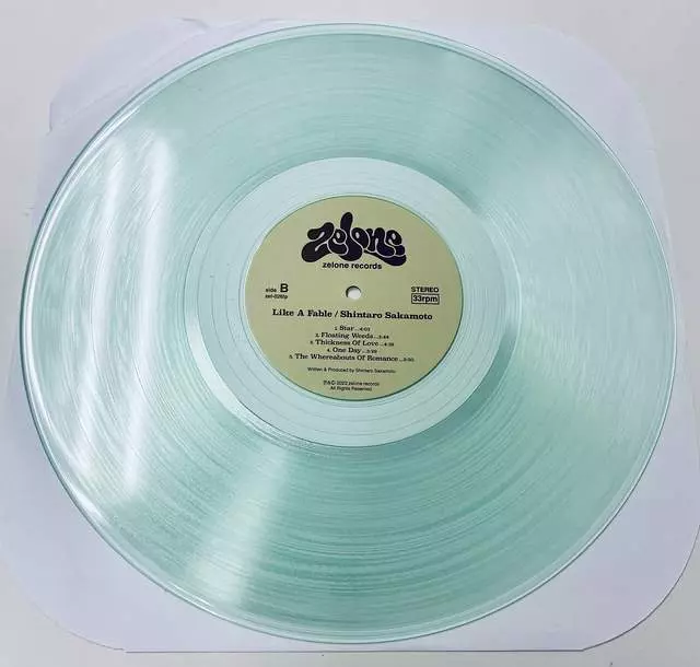 LIKE A FABLE / 物語のように (クリアヴァイナル LP)/shintaro