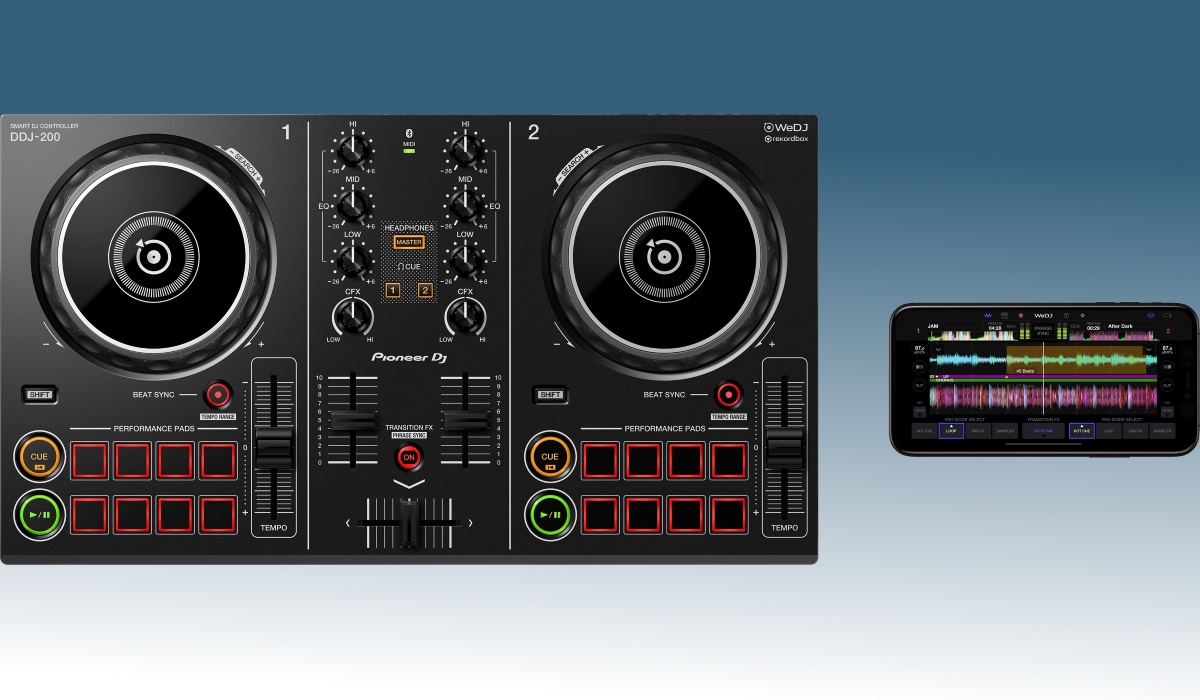Pioneer DJ Launches the DDJ-200 Smartphone DJ Controller For WeDJ