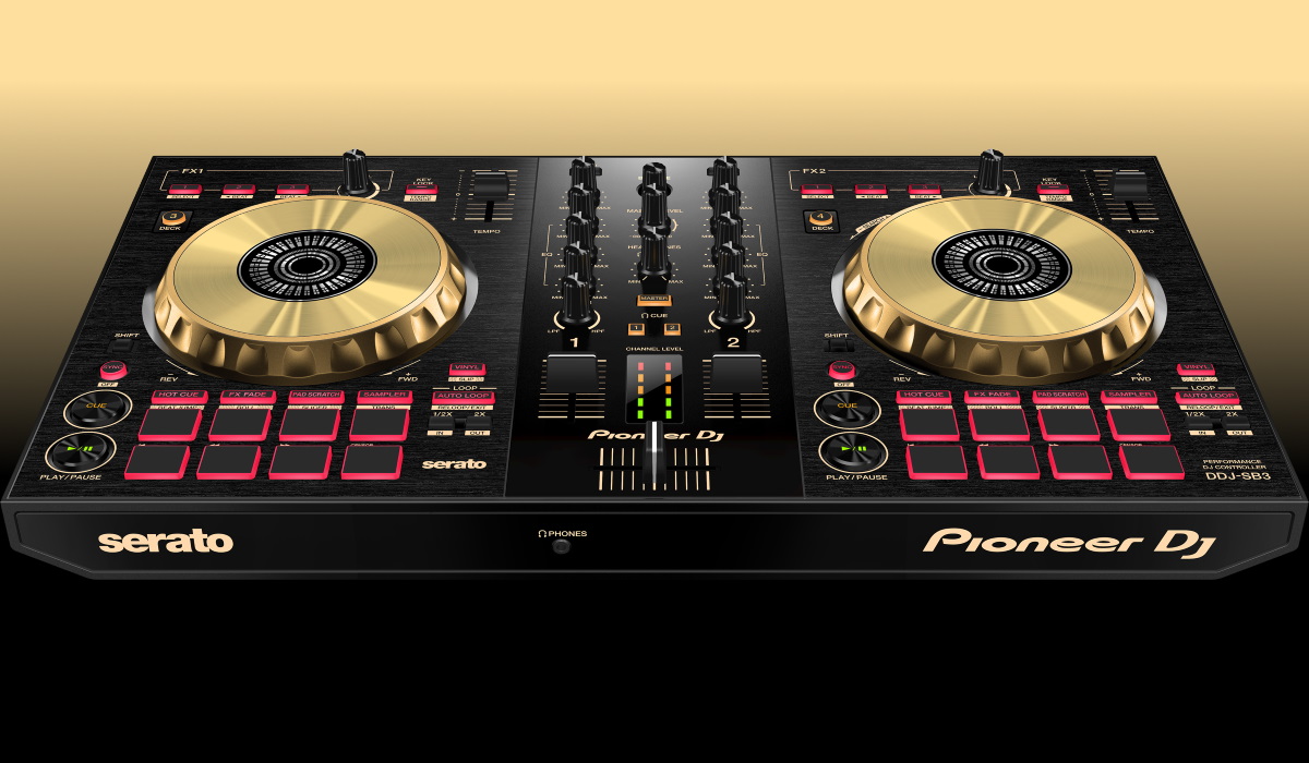 Pioneer DJ Launches DDJ-SB3-N Gold Serato DJ Intro Controller