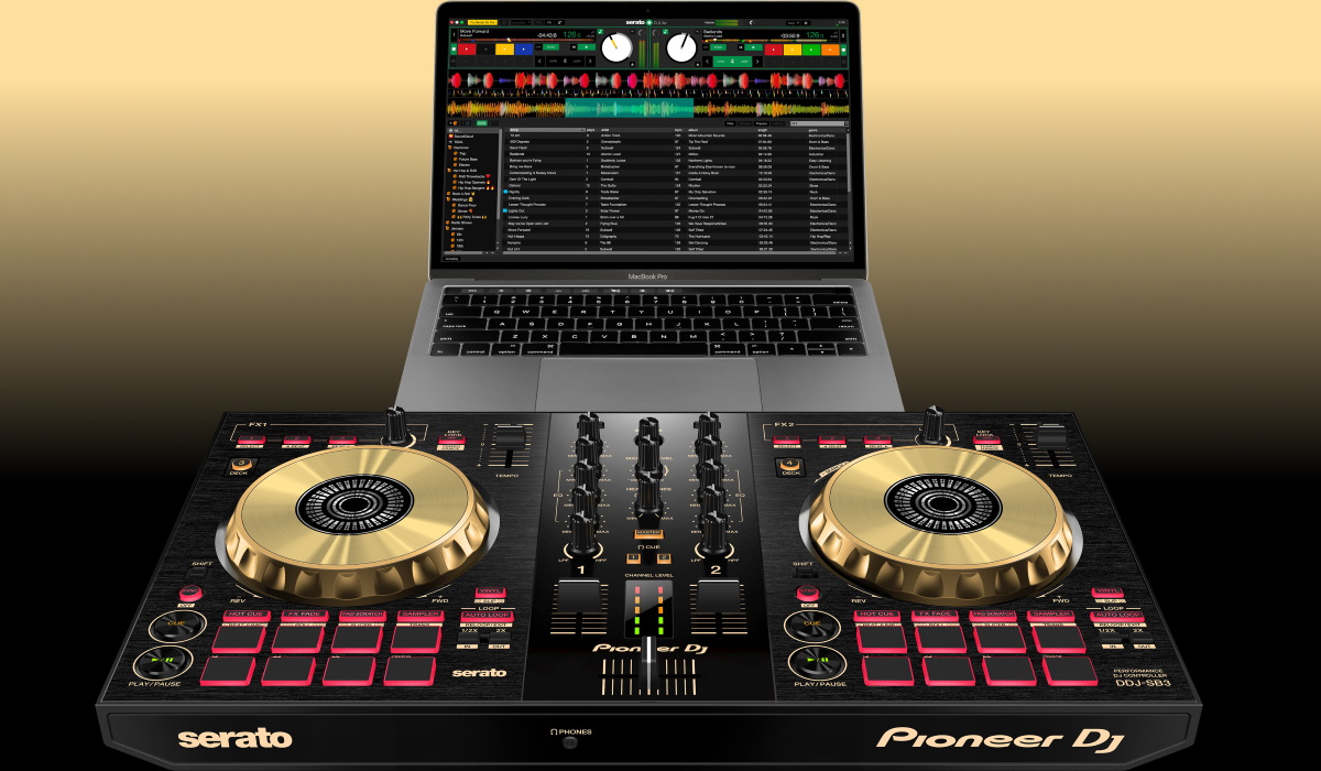 Pioneer DJ Launches DDJ-SB3-N Gold Serato DJ Intro Controller
