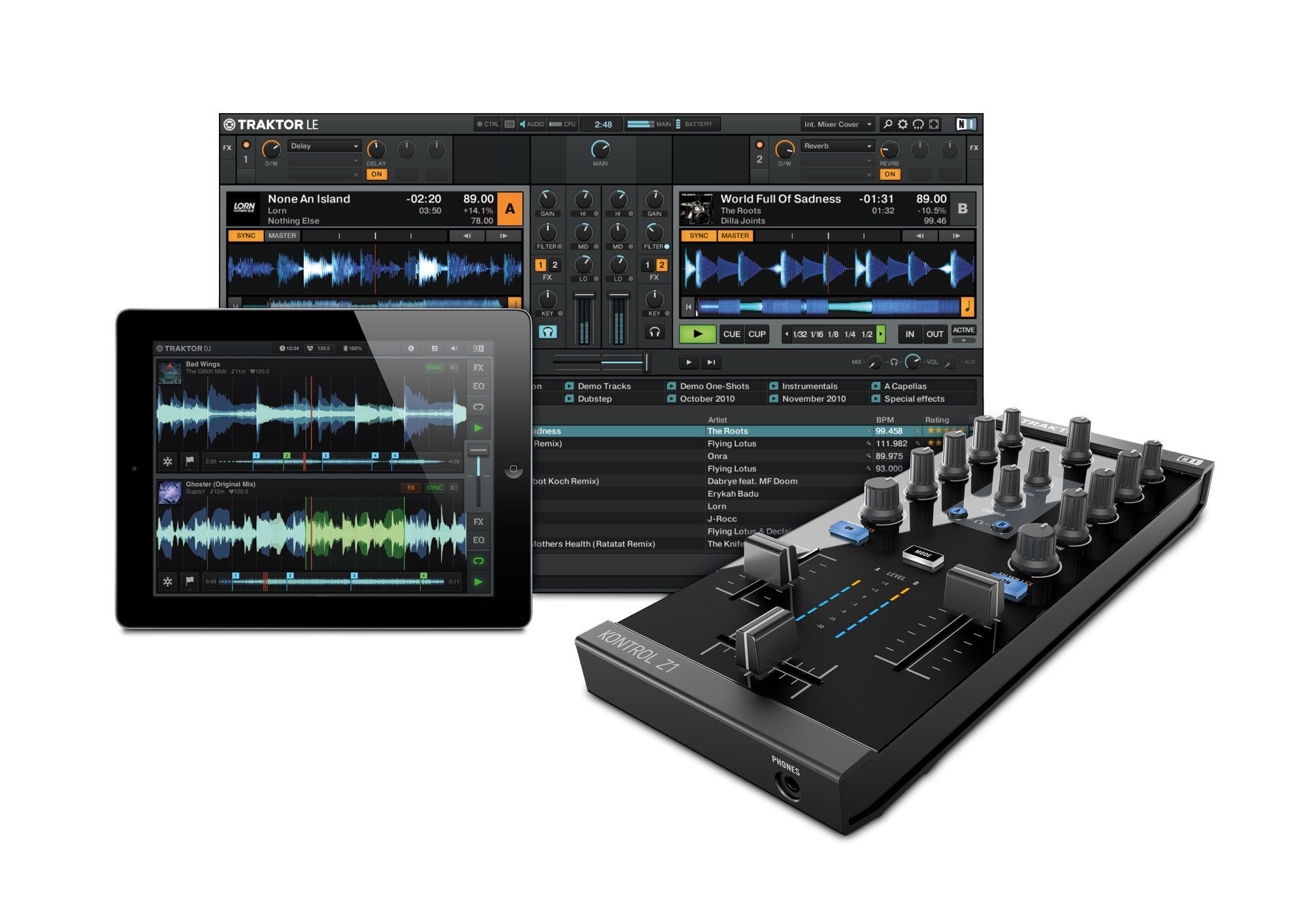 NI they shrunk the mixer — Traktor Kontrol Z1 – DJWORX