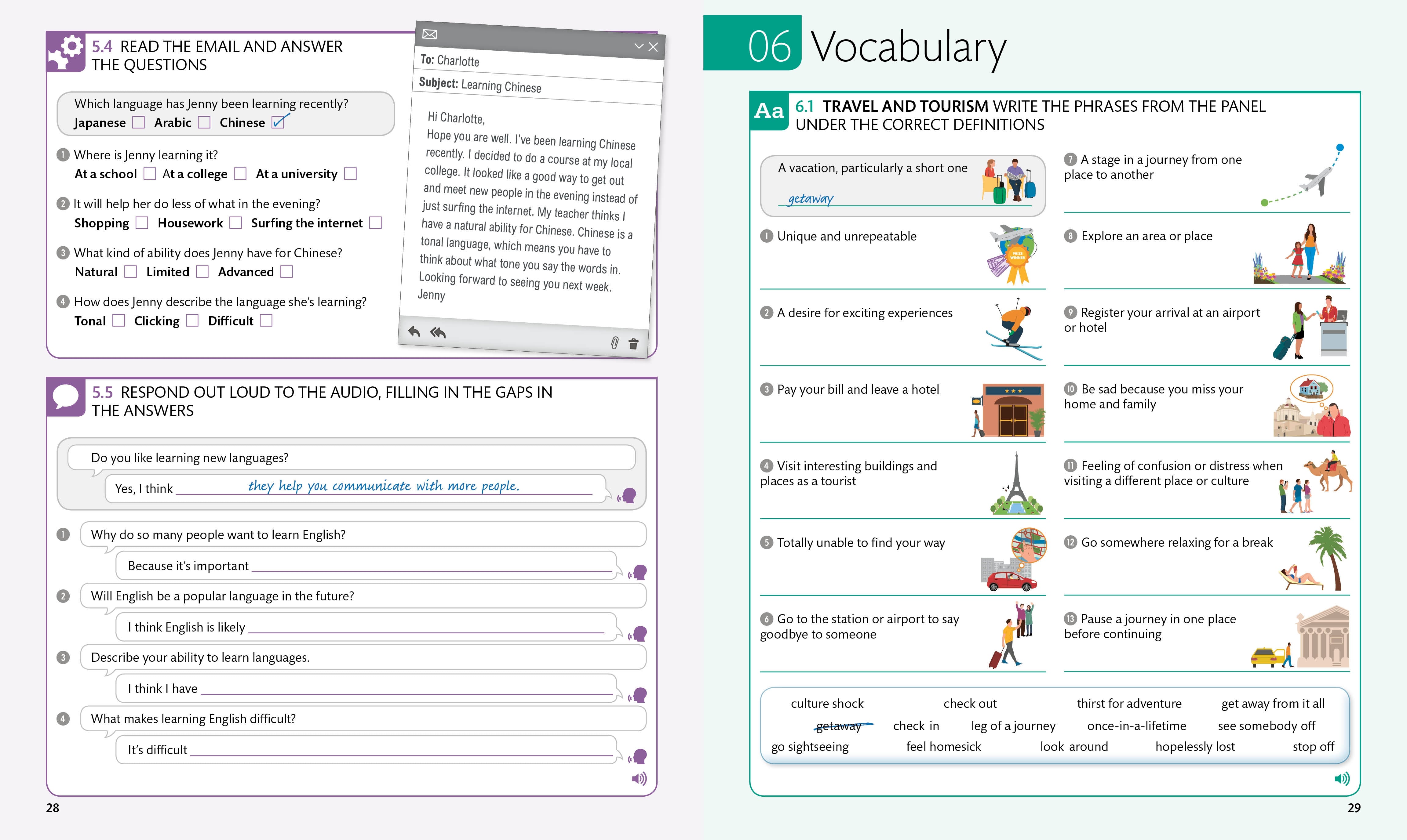 English for Everyone: Level 4: Advanced, Practice Book – DK
