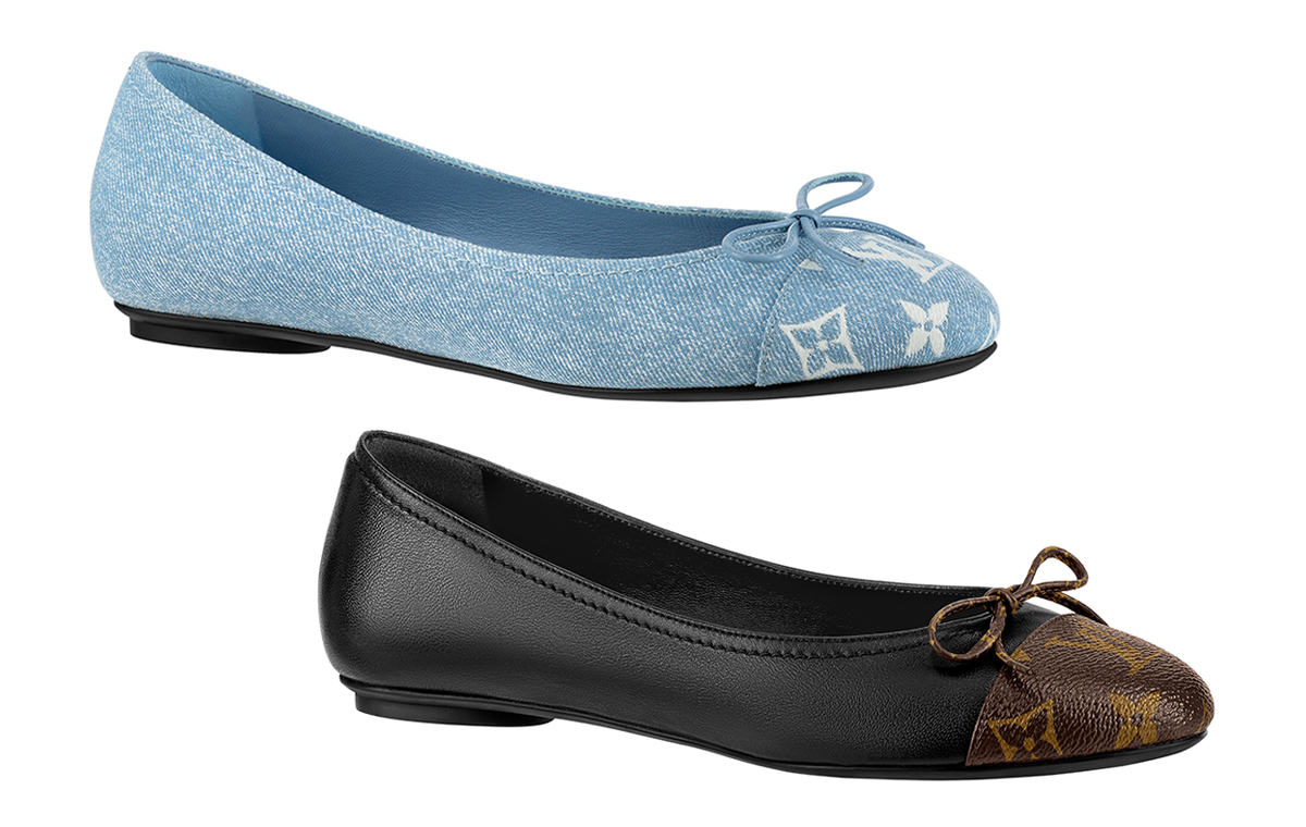 大人の足元にぴったり！「ルイ・ヴィトン」の新作バレエシューズ | Domani
