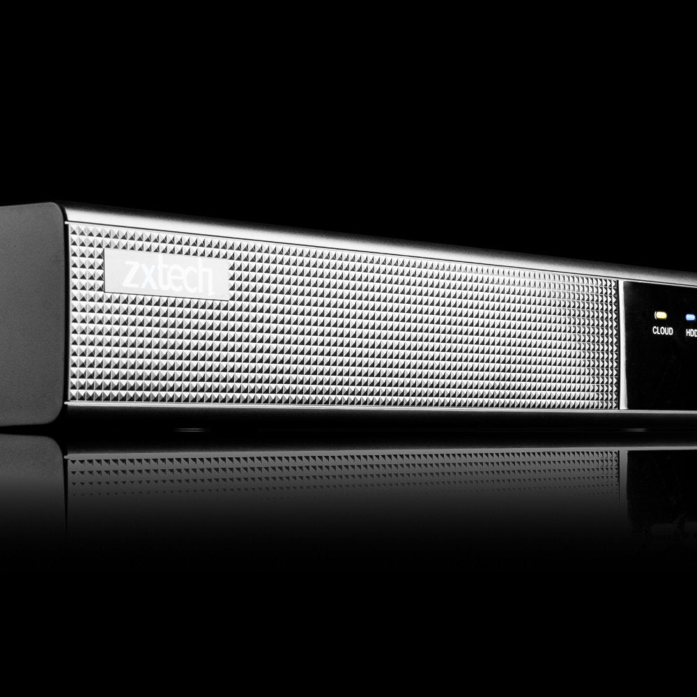 Zxtech Home 9CH 4K NVR - Compact Non-PoE Recorder