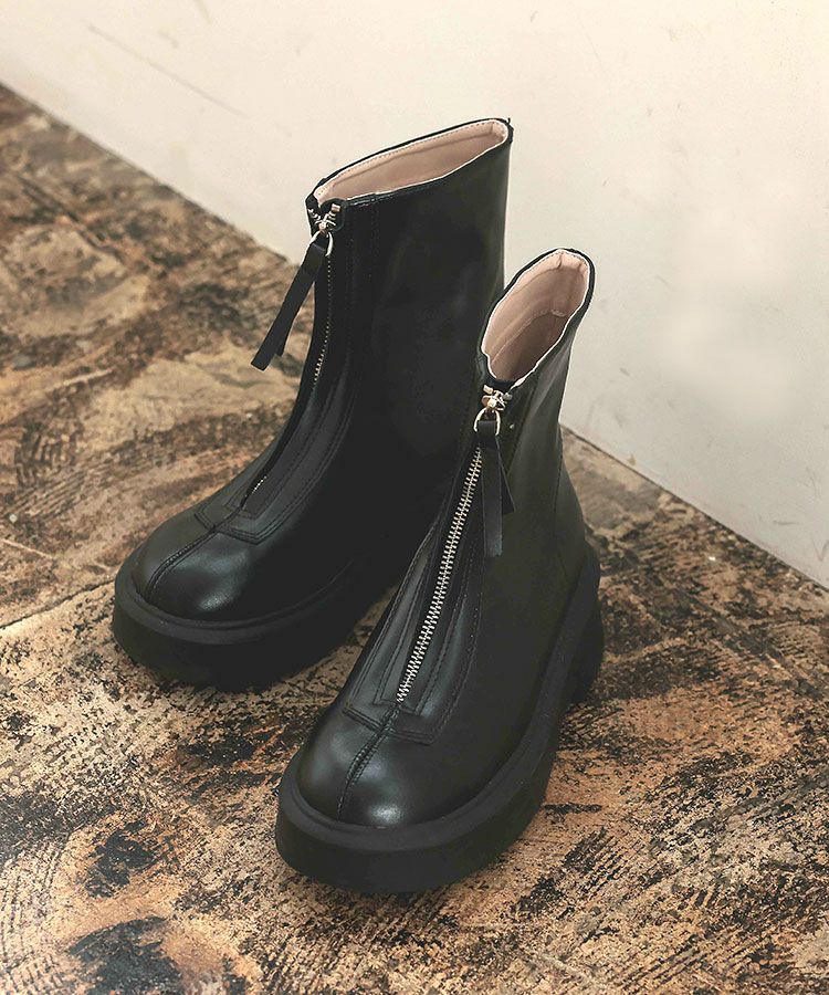 フロントジップブーツ