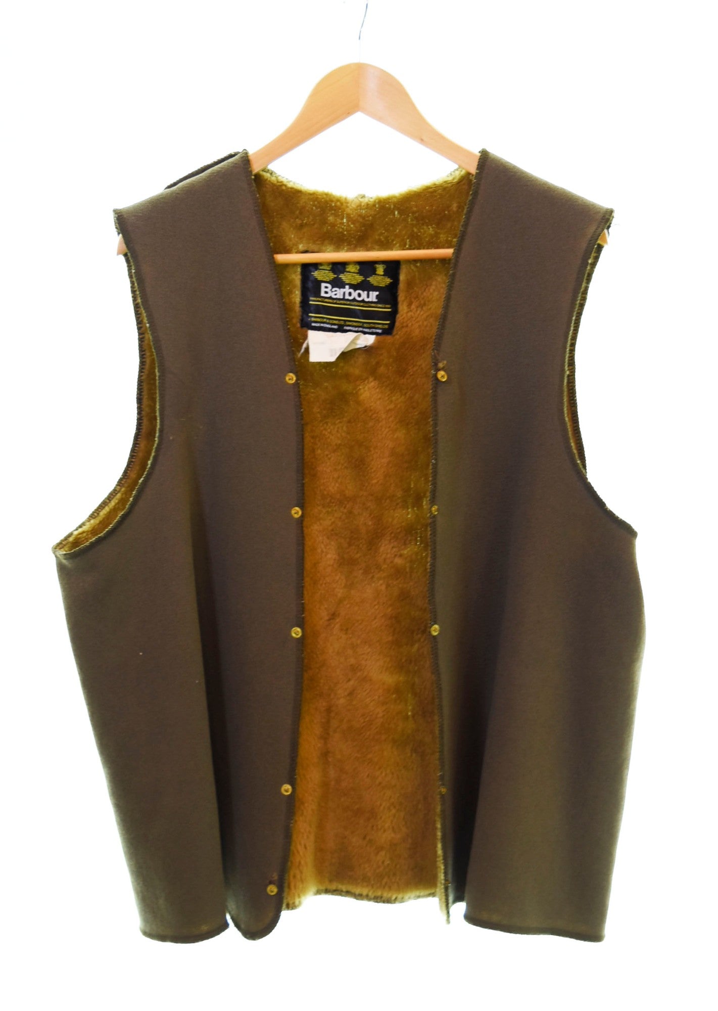 最安値】Barbour バブアー ファーライナーベスト A297 c48 Barbour