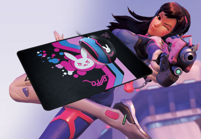 Razerが「オーバーウォッチ」の“D.va”をテーマにしたゲーミングヘッド