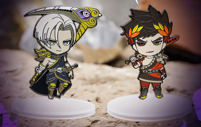 Hades」のザクレウスとタナトスを再現するNendoroid Pinが海外向けに