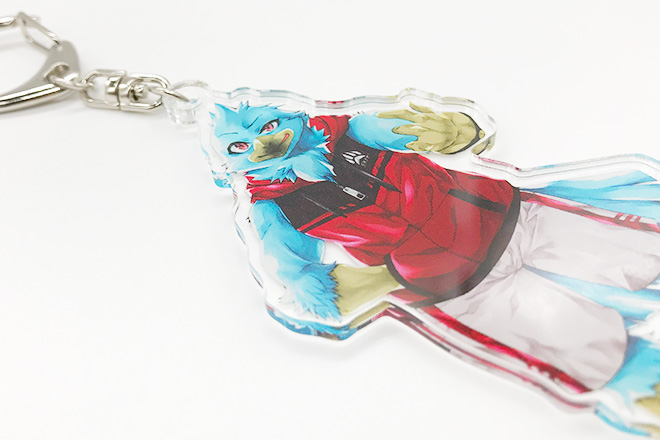 存在感抜群！全身が描かれた大型サイズのアクリルキーホルダー | 同人