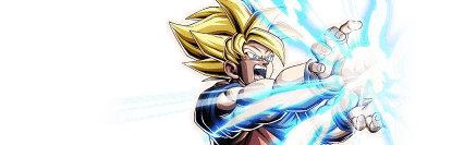 ドッカンバトル】『天地を揺るがす超絶パワー』超サイヤ人孫悟空[超力