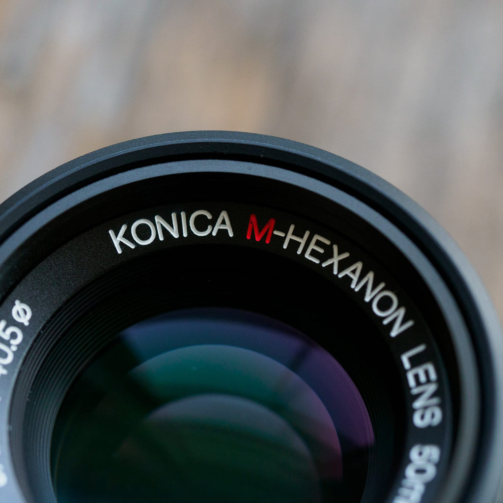 Konica M-Hexanon 50mm f/2 [Mマウント] – Doppietta-Tokyo