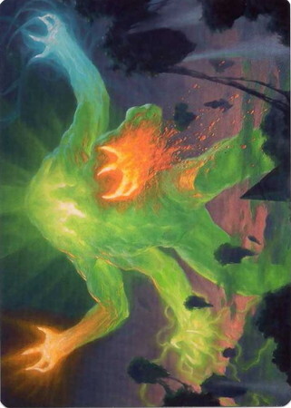 AZNR)Omnath Locus of Creation[78/81][アート]/創造の座、オムナス