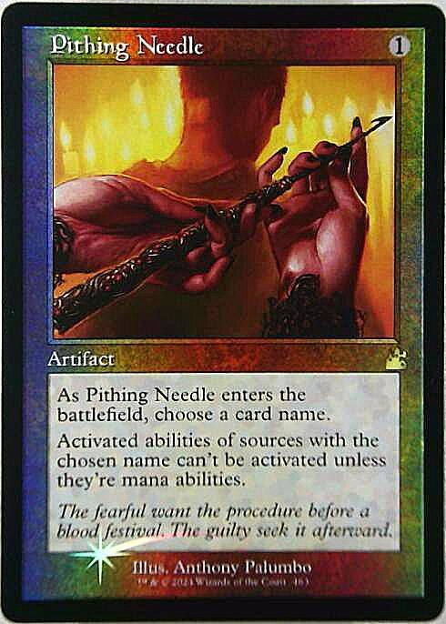 MTG 真髄の針 foil 初版 日本語 【公式通販】