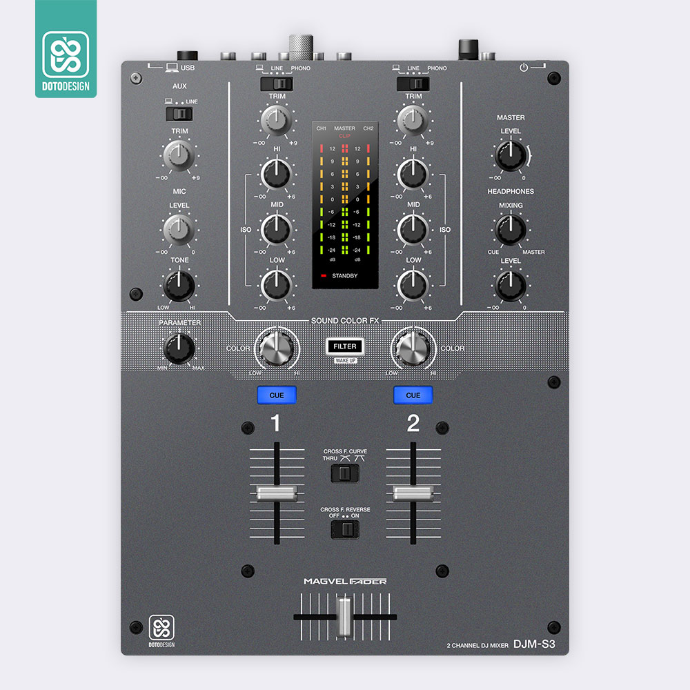 Skin Pioneer DJM-S3