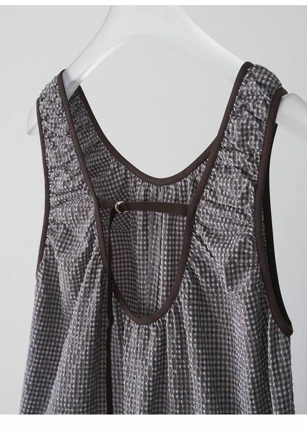 アンヌーク anuke 2026SpringSummer オールインワン Uneck Check