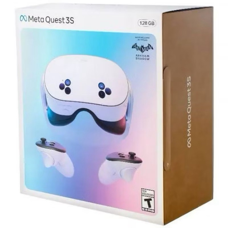 Lente de Realidade Virtual Meta Quest 3S 128GB+com jogo batman