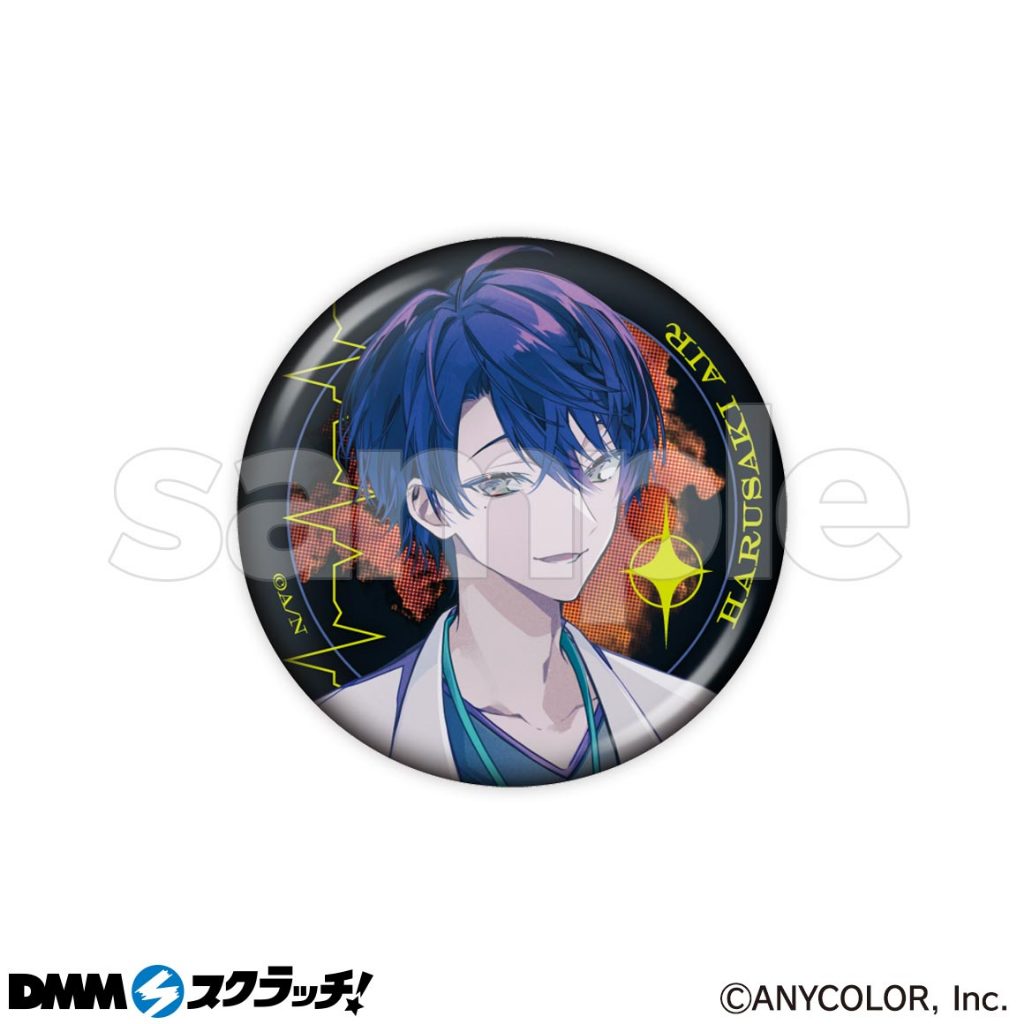 にじさんじ DMMスクラッチ第11弾 弦月藤士郎 缶バッジ にじさんじ 弦月