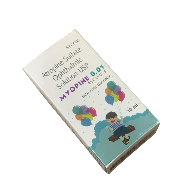 Dung dịch nhỏ mắt MYOPINE 0.01% ( MYOTIC CŨ) giúp kiểm soát cận