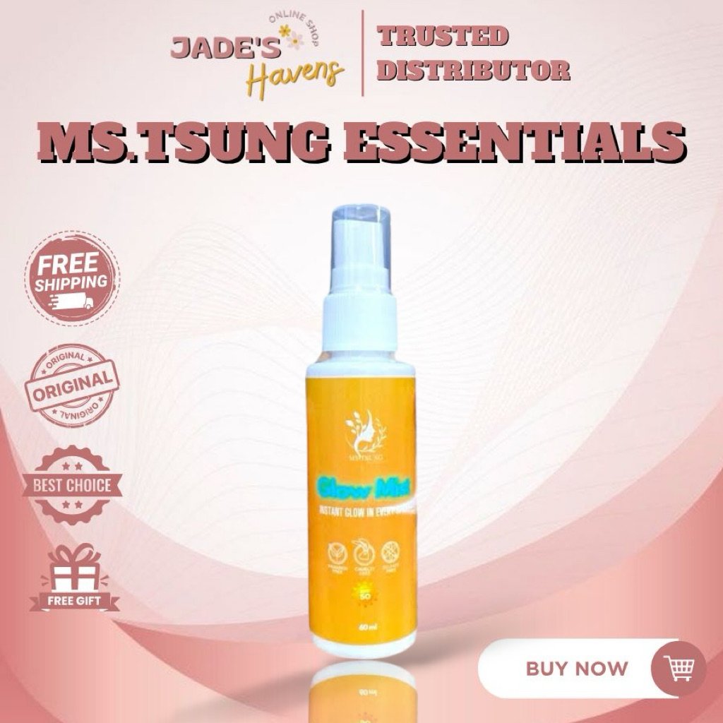 Ms Tsung Essentials Glow Mist 60ml Facial Mist Sunscreen Spray