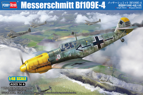 KITNO.81792 メッサーシュミット Bf109E-4 – 名城・伝統美 プラモデル
