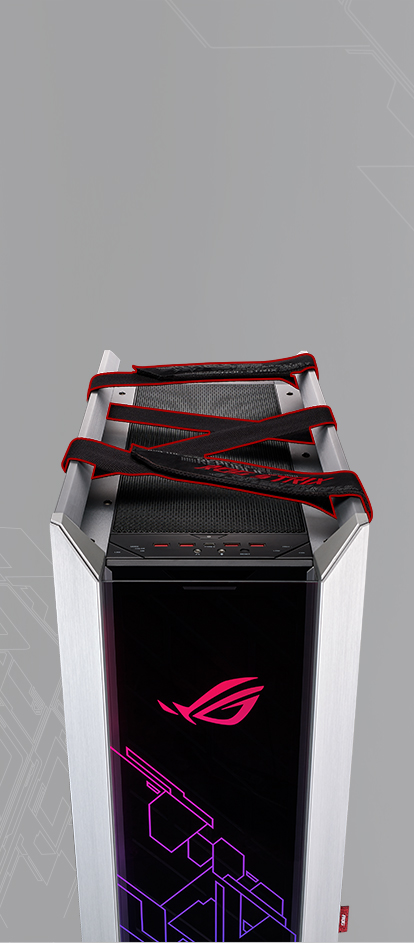 ROG Strix Helios White Edition | Gaming PCケース｜ROG - Republic
