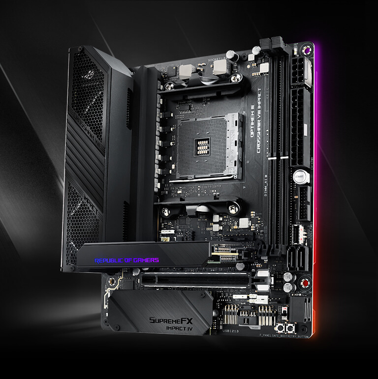 ROG Crosshair VIII Impact | Motherboards | ROG Sweden